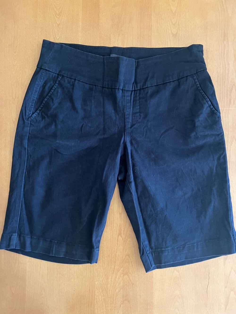 JAG Women’s Black Cotton Blend Shorts